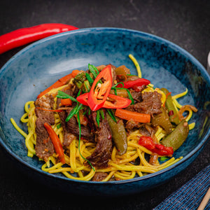 Chilli Beef with Noodles