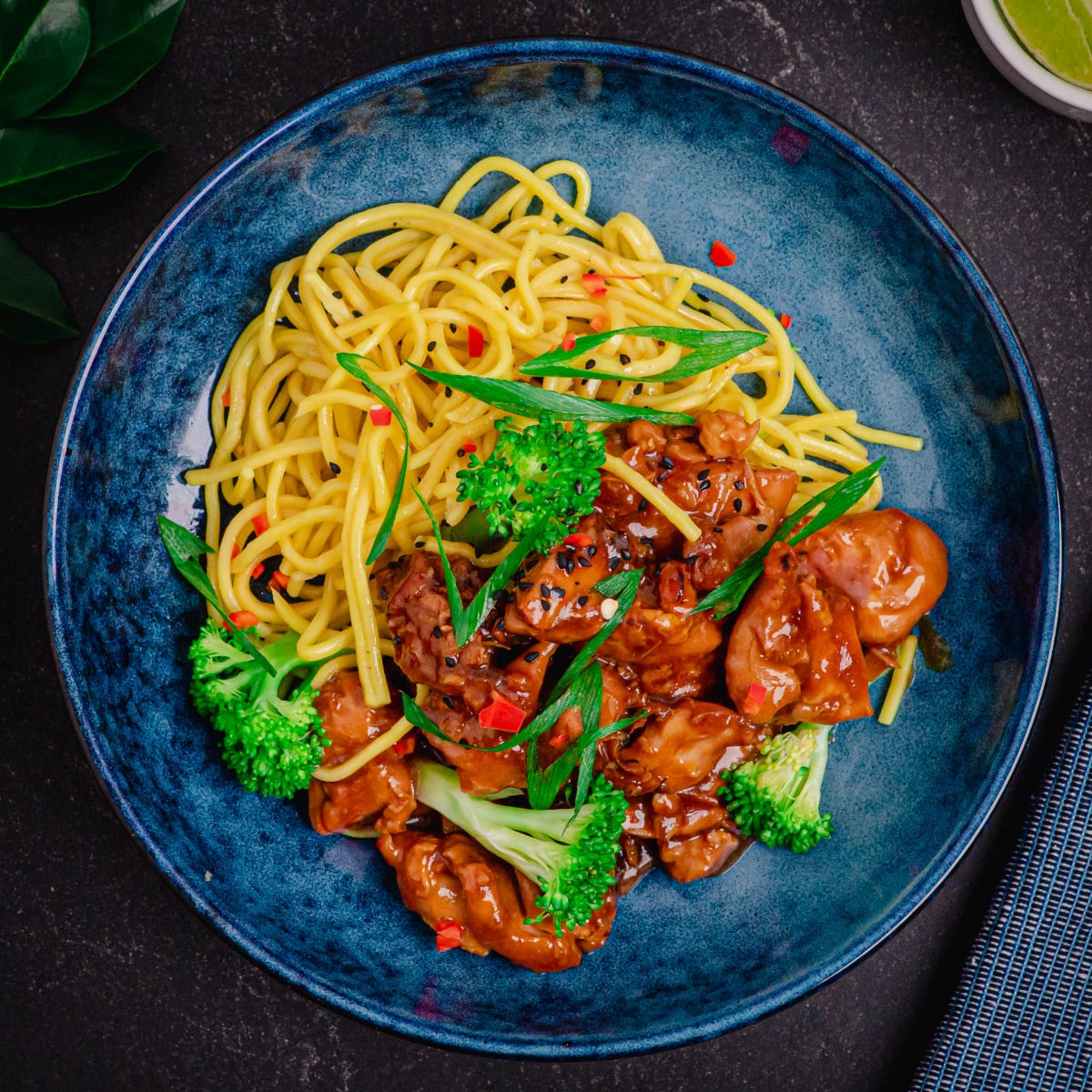 Teriyaki Chicken with Noodles
